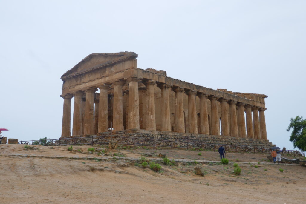 Greek temple in Agrigento 